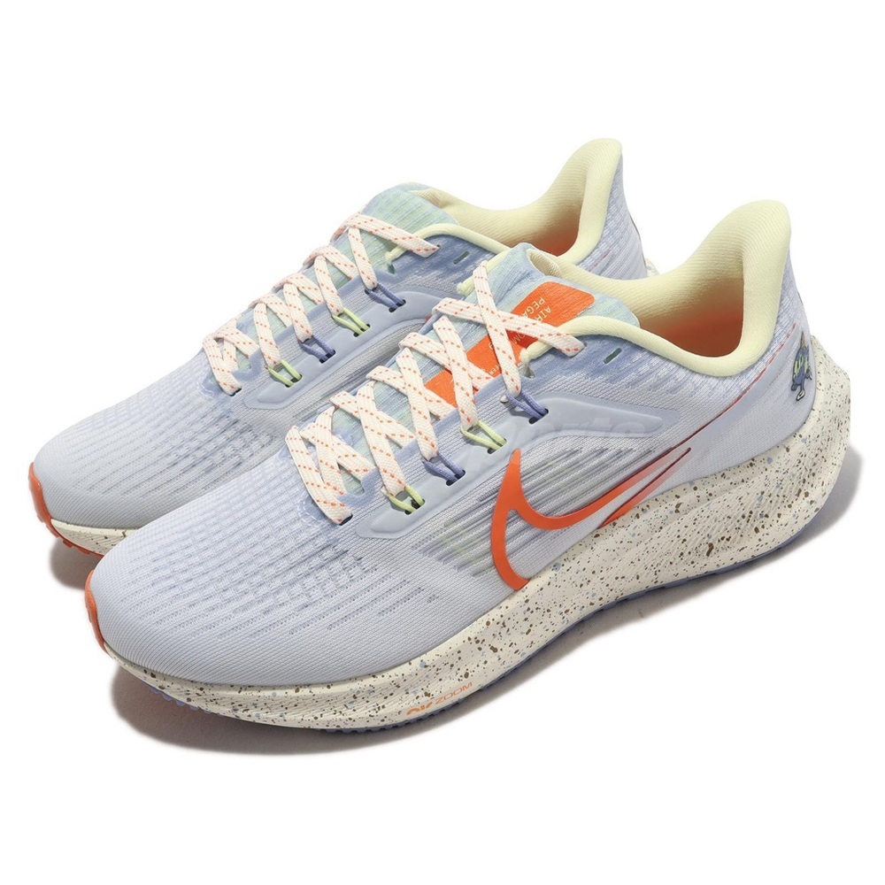 Nike Air Zoom Pegasus 39 Women’s Light Thistle Safety Orange 2022 Size 9 Running